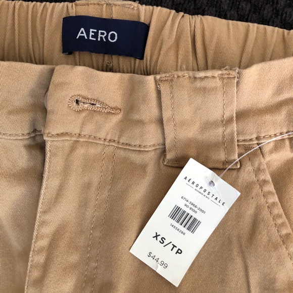 Women’s Aero Beige High Rise Relaxed Fit Jogger Pants NWT - Picture 6 of 6